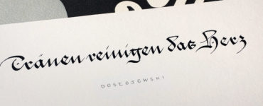 Traenen reinigen das Herz